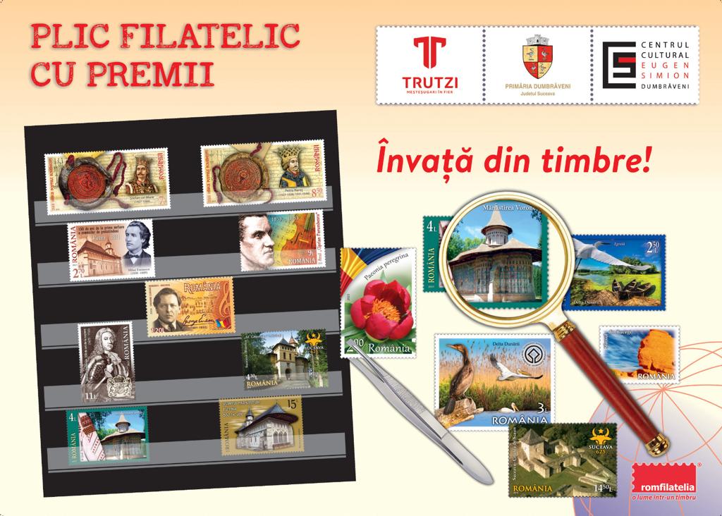 Educația prin timbre, un îndemn pentru tineri !