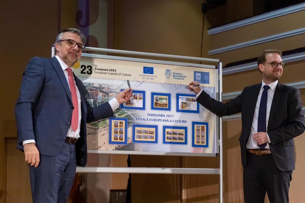 Romfilatelia se alătură deschiderii evenimentelor culturale ale Timișoarei 2023